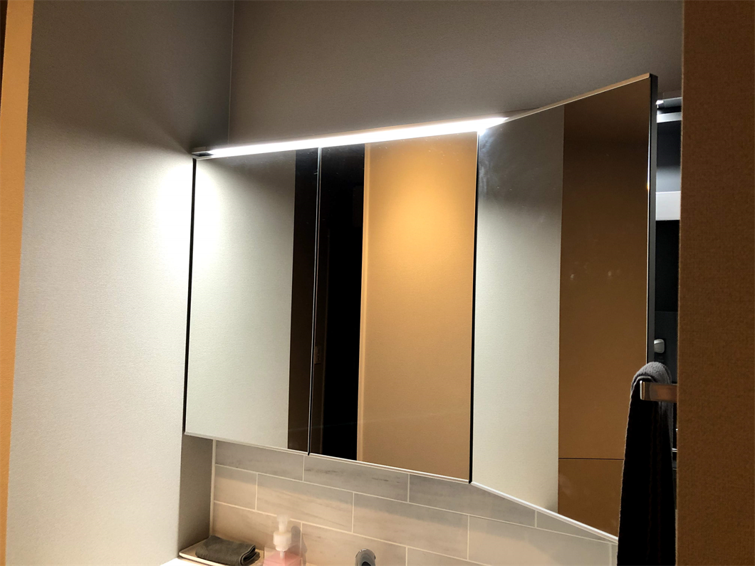 洗面台の照明 おしおブログ